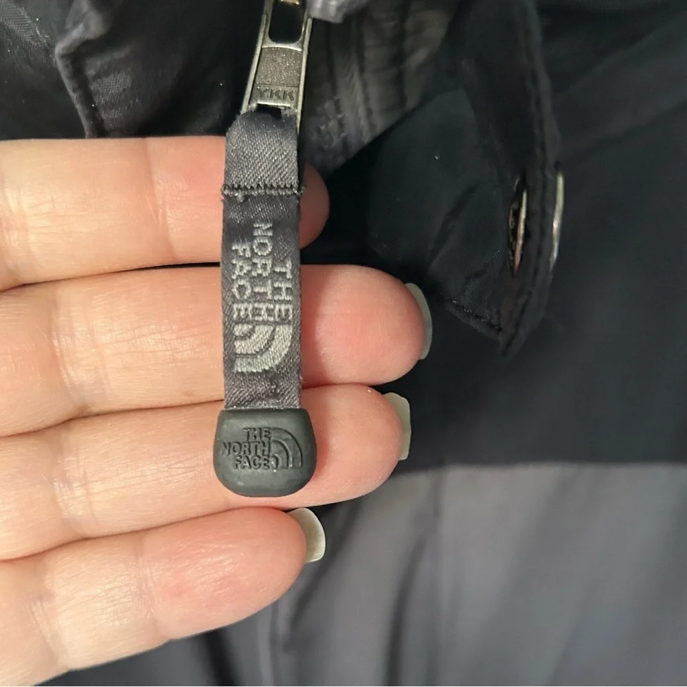 The North Face Men's Charcoal and Black Hooded Performance Jacket Size XXL